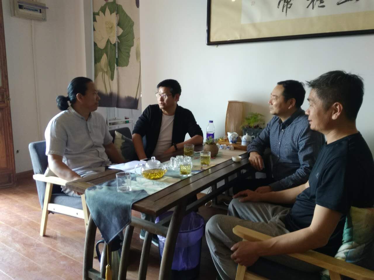 与著名雕塑家、铜雕非遗传承人雷洪涛小叙.jpg